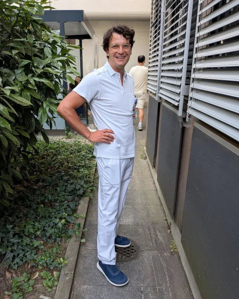 Sami wearing the original Footle production pair